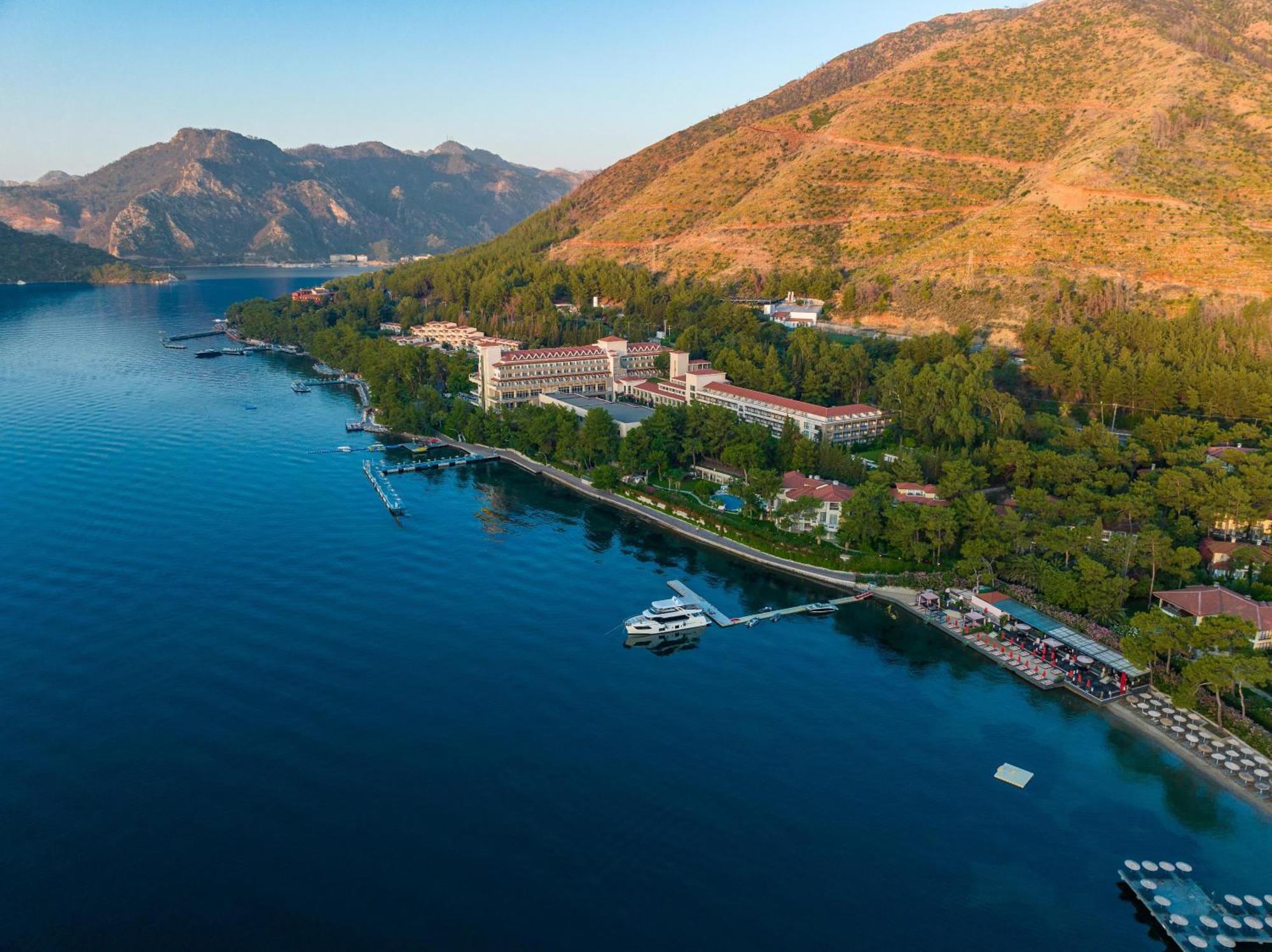 Labranda Mares Marmaris Hotel Esterno foto Aerial view of the resort